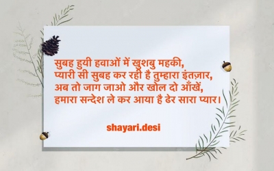 subhaa huyi shayari background